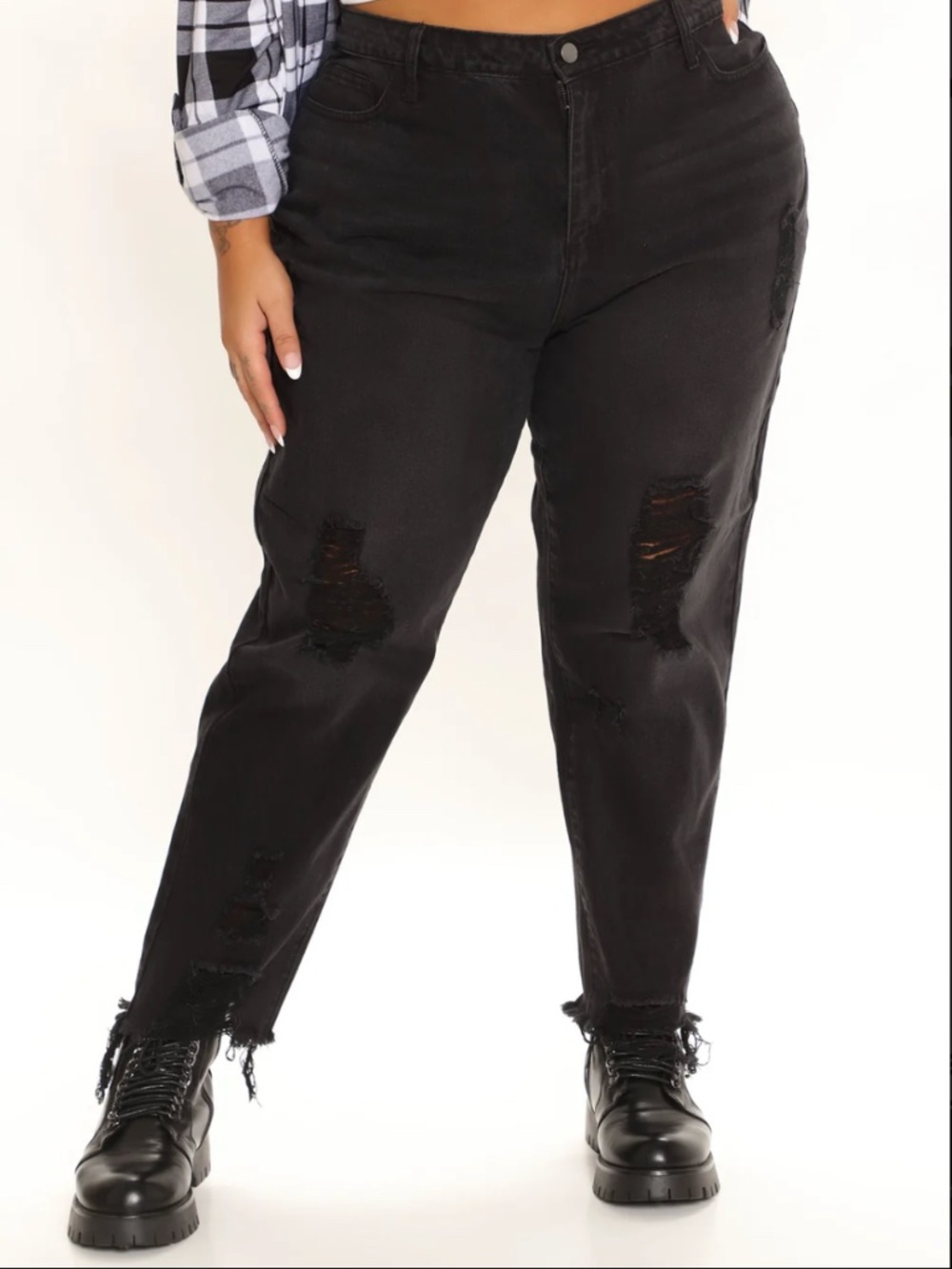Greyson Boyfriend Jeans by Fashion Nova